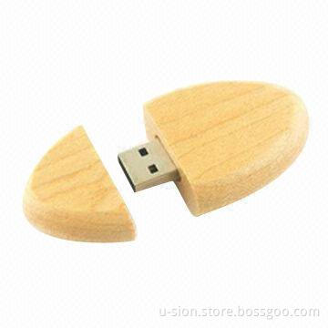 Bootable USB Flash/Wooden USB Disk Pen Drive with 512MB to 16GB Storage Capacity